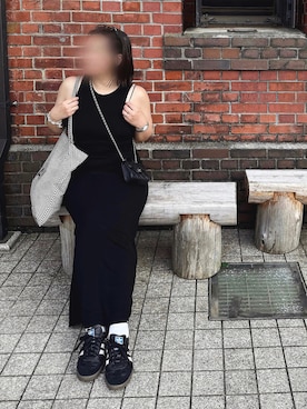 「CHANEL（シャネル）のアイテム（ショルダーバッグ）」を使った、ayumiさん（レディース・165cm）の夏コーディネート