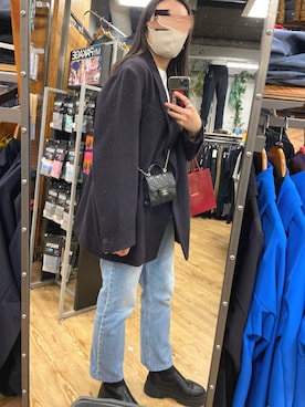 「chanel」｜「アイテム（ブーツ）」を使った、ayumiさん（レディース・165cm）の秋コーディネート