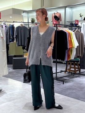 「アイテム（スウェットパンツ）」を使った、ほりんさん（レディース・160cm・20代）の秋コーディネート