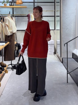 「アイテム（サンダル）」を使った、ほりんさん（レディース・160cm・20代）の冬コーディネート