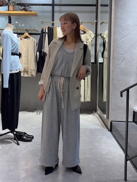 「LOWRYS FARM（ローリーズファーム）のアイテム（ジャケット/アウター）」を使った、ほりんさん（レディース・160cm）の春コーディネート