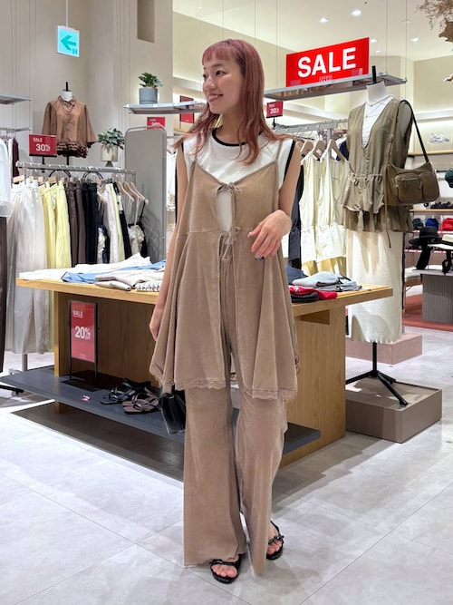 LOWRYSFARM ベロアミニワンピース 前後着用可能】2WAYカットベロアミニワンピース | [公式