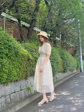 村田倫子さん（レディース・163cm）の春コーディネート