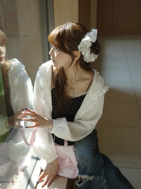 村田倫子さん（レディース・163cm）の夏コーディネート