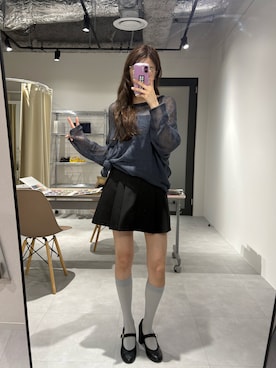 村田倫子さん（レディース・163cm）の夏コーディネート
