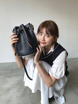 村田倫子さん(レディース・163cm)の秋コーディネート