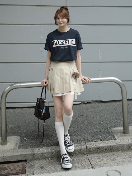 セール layered pleats mini skirt レイヤードプリーツミニスカート スカート idem イデム のファッション通販
