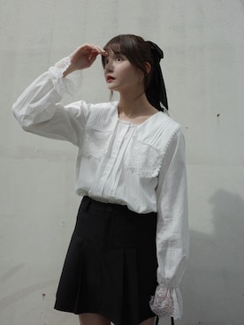 村田倫子さん（レディース・163cm）の秋コーディネート
