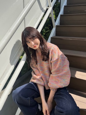 村田倫子さん(レディース・163cm)の秋コーディネート