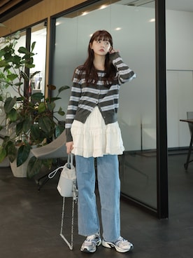 村田倫子さんのコーディネート