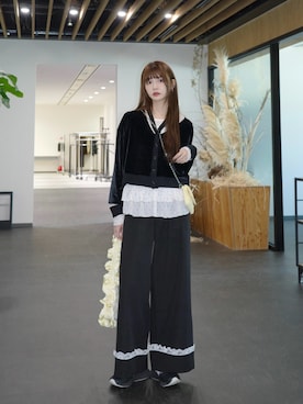 村田倫子さん（レディース・163cm）の秋コーディネート