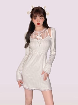 「ボボンニジュウイチ」｜Bobon21さん（レディース・155cm）の冬コーディネート
