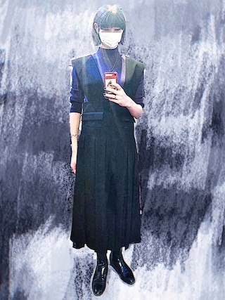 mamisama39様 ENFOLD ジャンパースカート グレー レイヤード