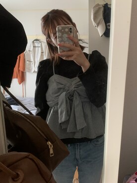「アイテム（その他トップス）」を使った、なっちょさん（レディース・160cm・20代）の春コーディネート