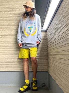「MALAIKA（マライカ）のアイテム」を使った、higerinseさん（メンズ・170cm）の秋コーディネート