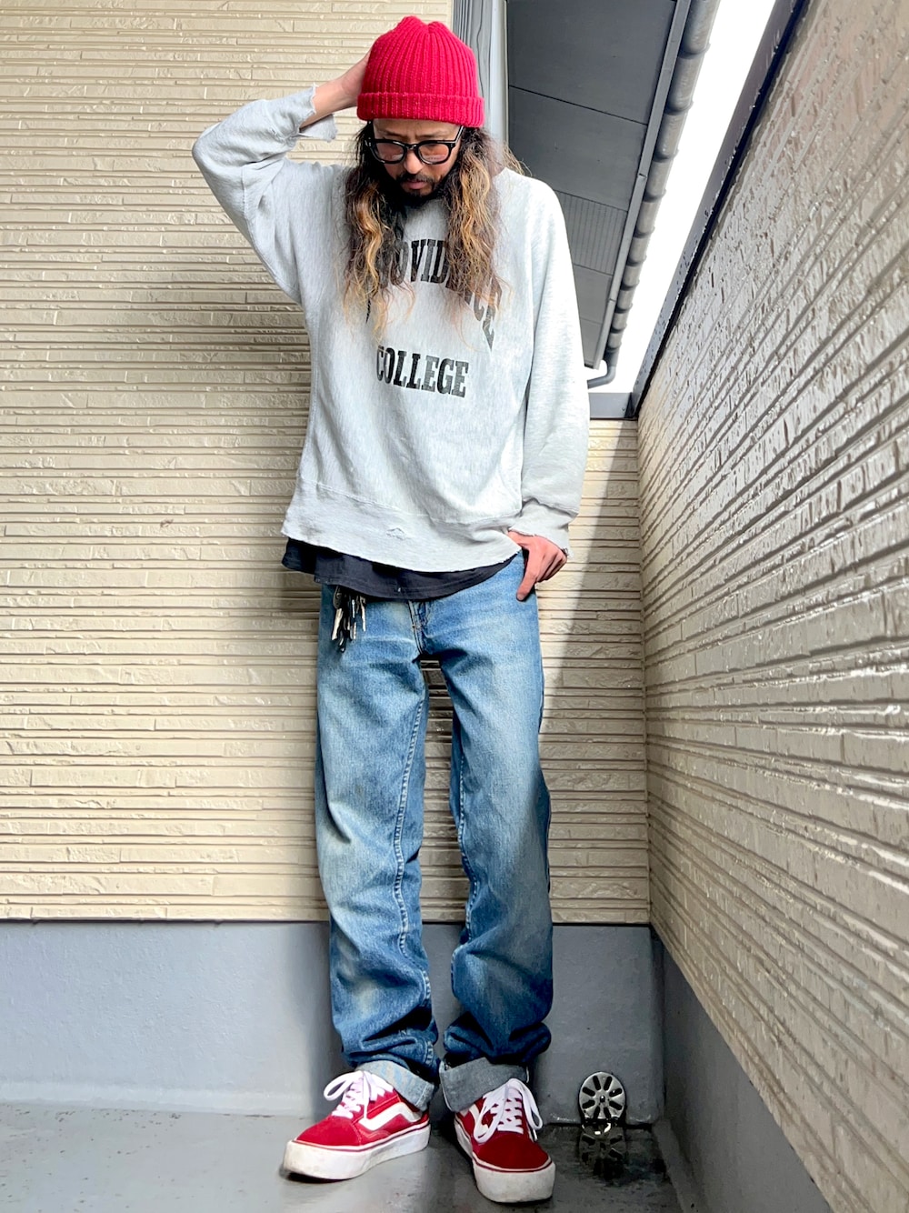 higerinse｜Championのスウェットを使ったコーディネート - WEAR