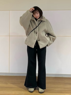 「classicalelf（クラシカルエルフ）のアイテム」を使った、maiさん（レディース・153cm）の冬コーディネート