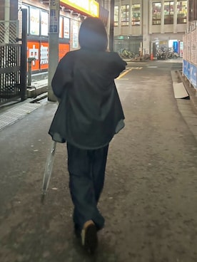 「アイテム（セットアップ）」を使った、maiさん（レディース・153cm）の秋コーディネート