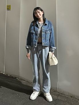 「BEIDELLI（ベイデリー）のアイテム」を使った、maiさん（レディース・153cm）の春コーディネート