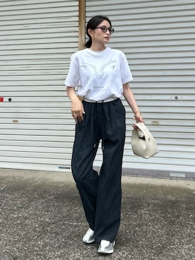 「153cm」｜maiさん（レディース・153cm）の夏コーディネート
