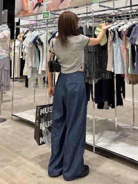 「アイテム（セットアップ）」を使った、maiさん（レディース・153cm）の夏コーディネート