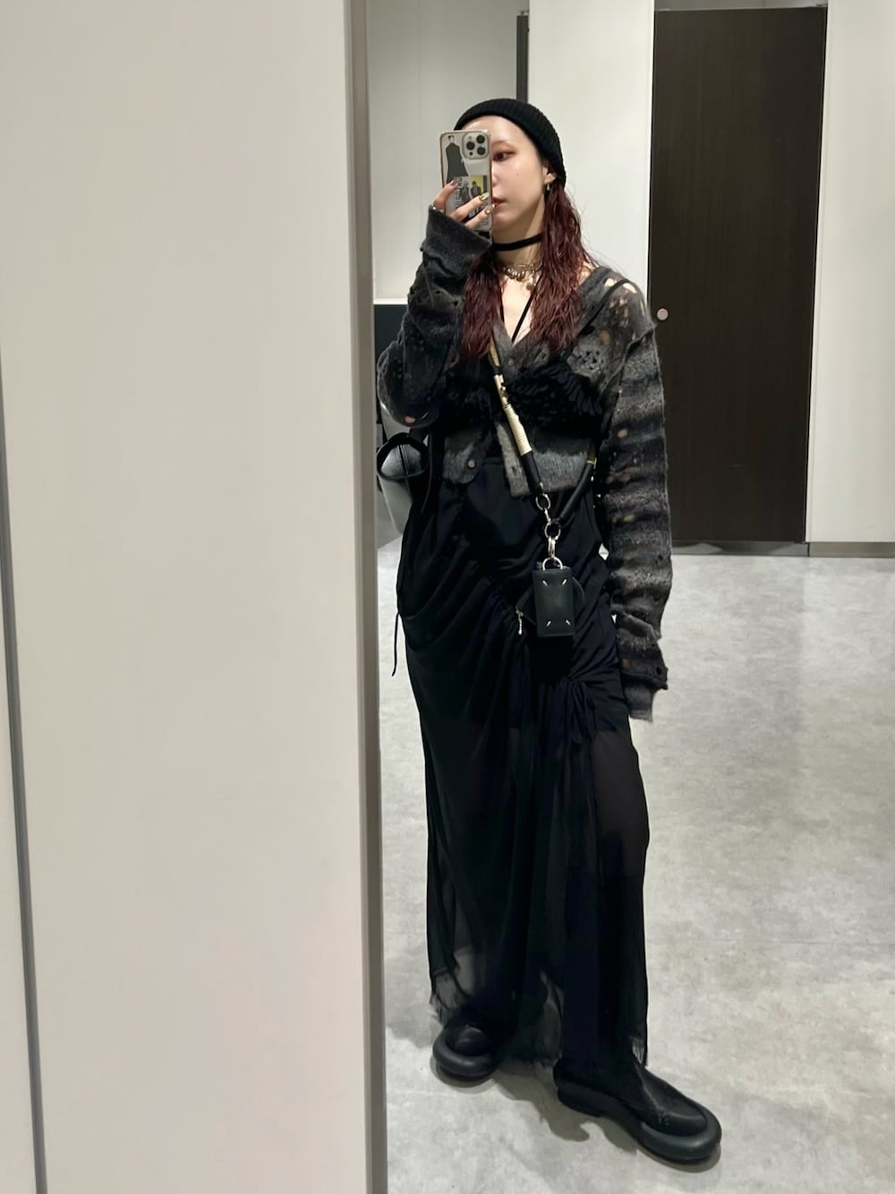 Maison Margielaメゾンマルジェラ 黒 6連キーケースメンズ 1740933291_500.jpg