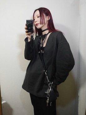 たなかまいさん（レディース・169cm）の冬コーディネート