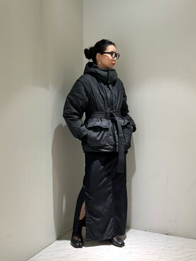 「WILD THINGS（ワイルドシングス）のアイテム（ジャケット/アウター）」を使った、たなかまいさん（レディース・169cm）の秋コーディネート