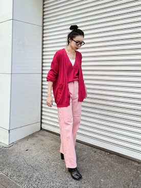 「iI（アイ）のアイテム」を使った、たなかまいさん（レディース・169cm）の冬コーディネート