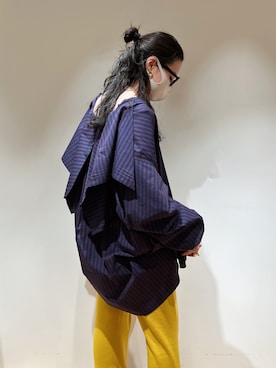 「iI（アイ）のアイテム」を使った、たなかまいさん（レディース・169cm）の冬コーディネート