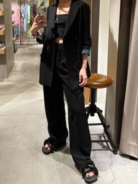 たなかまいさん（レディース・169cm）の春コーディネート