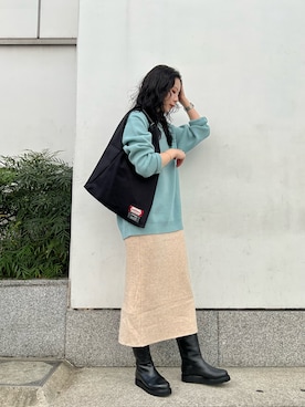 たなかまいさん（レディース・169cm）の秋コーディネート