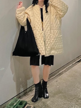 たなかまいさん（レディース・169cm）の冬コーディネート