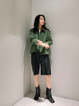 たなかまいさん（レディース・169cm）の秋コーディネート