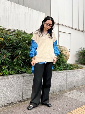 たなかまいさん(レディース・169cm)の秋コーディネート