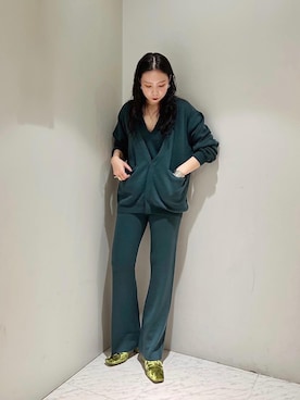 「WANDERUNG（ワンデルング）のアイテム」を使った、たなかまいさん（レディース・169cm）の冬コーディネート