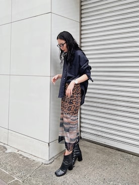 たなかまいさん（レディース・169cm）の春コーディネート