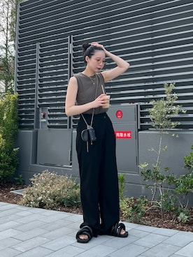 たなかまいさん（レディース・169cm）の夏コーディネート