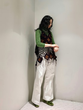 「malamute（マラミュート）のアイテム」を使った、たなかまいさん（レディース・169cm）の秋コーディネート