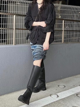 「iI（アイ）のアイテム」を使った、たなかまいさん（レディース・169cm）の夏コーディネート