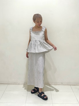 ichi🌻さん(レディース・155cm)の夏コーディネート