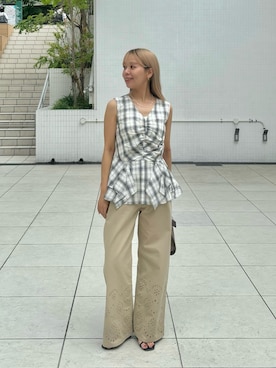 ichi🌻さん(レディース・155cm)の夏コーディネート