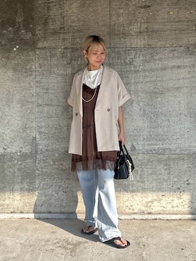 ichi🌻さん（レディース・155cm）の夏コーディネート