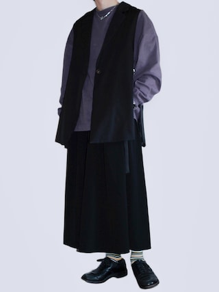 HARE（ハレ）の「HAKAMAクロップドパンツ(HARE)（その他パンツ）」 - WEAR