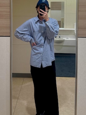 「アイテム（キャップ）」を使った、RYOTAさん（メンズ・171cm・20代）の春コーディネート
