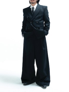 「アイテム（テーラードジャケット）」を使った、qsssy さん（メンズ・160cm）の冬コーディネート