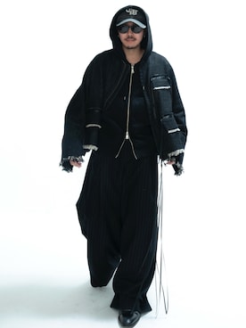 「アイテム（ジャケット/アウター）」を使った、qsssy さん（メンズ・160cm）の冬コーディネート