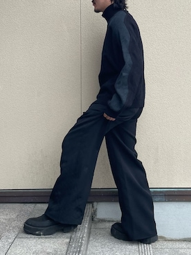 「アイテム（カーディガン/ボレロ）」を使った、qsssy さん（メンズ・160cm）の秋コーディネート