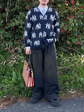 「Needles（ニードルス）のアイテム（トップス）」を使った、qsssy さん（メンズ・160cm）の春コーディネート