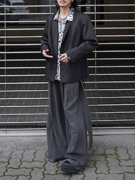 「LUCY（ルーシー）のアイテム」を使った、qsssy さん（メンズ・160cm）の春コーディネート